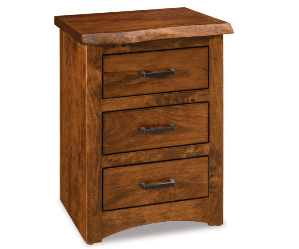 Live Wood 3 Drawer Nightstand