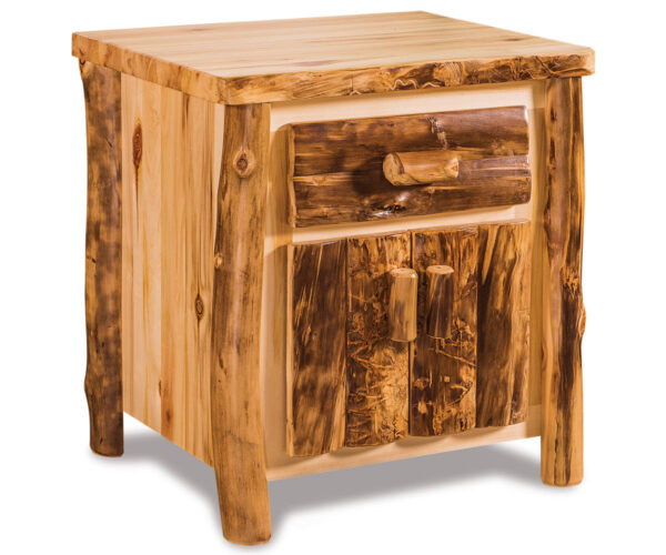 1 Drawer 2 Door Nightstand - Aspen