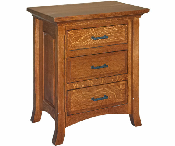 Homestead 3 Drawer Nightstand