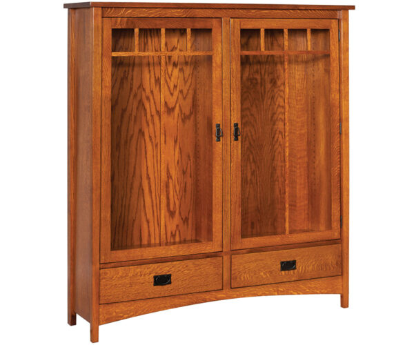 Arts & Crafts 2 Door Bookcase