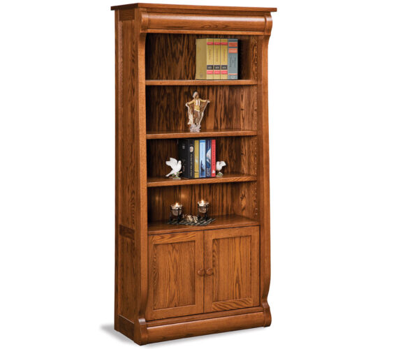 Old Classic Sleigh Bookcase - 78"H