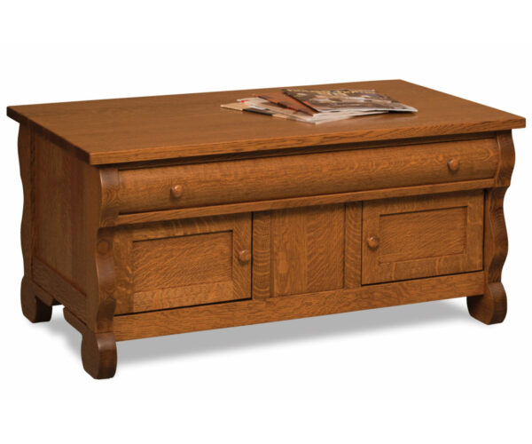 Old Classic Enclosed Coffee Table