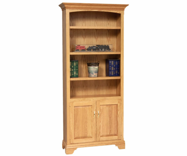 Stockton Bookcase With Doors