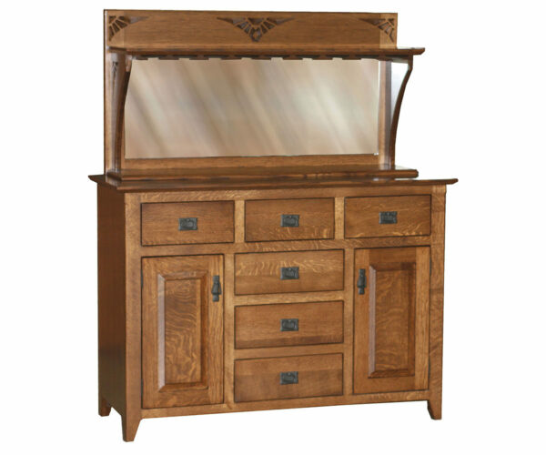 Cameo Buffet with Wine Rack