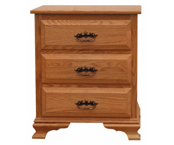 Heritage 3 Drawer Nightstand