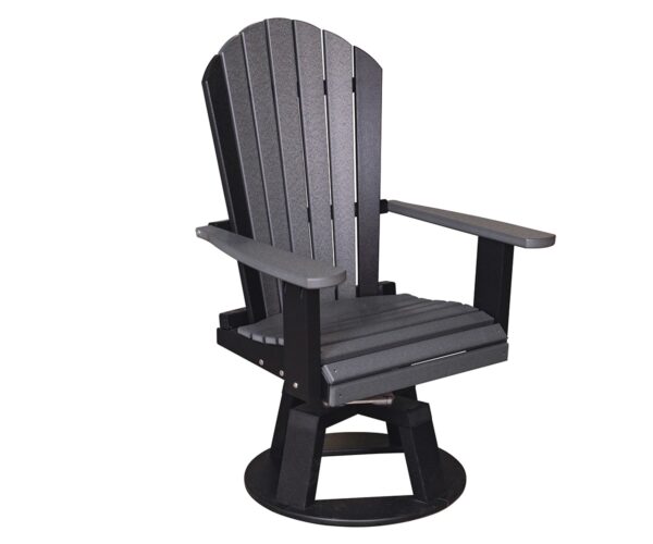 Adirondack Swivel Chair With Spring Base