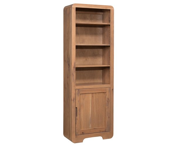 Europa Bookcase With Door - 24"W
