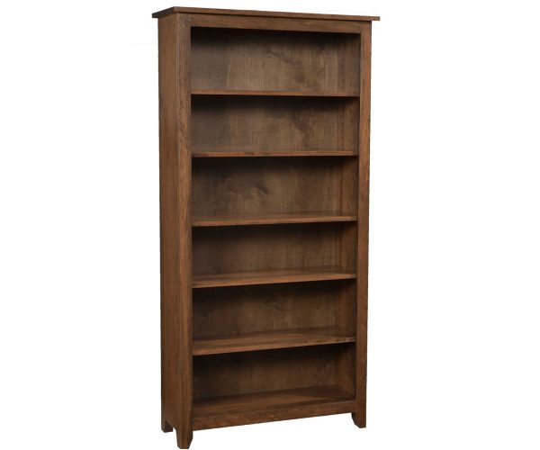 Modern Mission Open Bookcase - 72"W