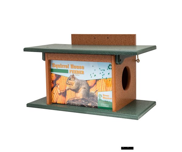 Squirrel House Feeder