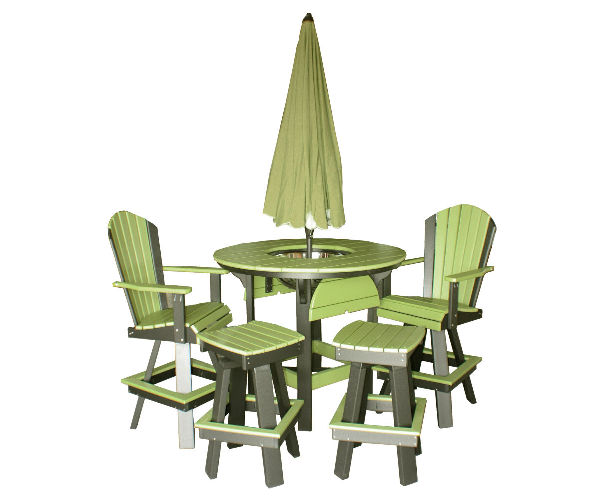 48" Round Bar Table - Bar Height - Image 3