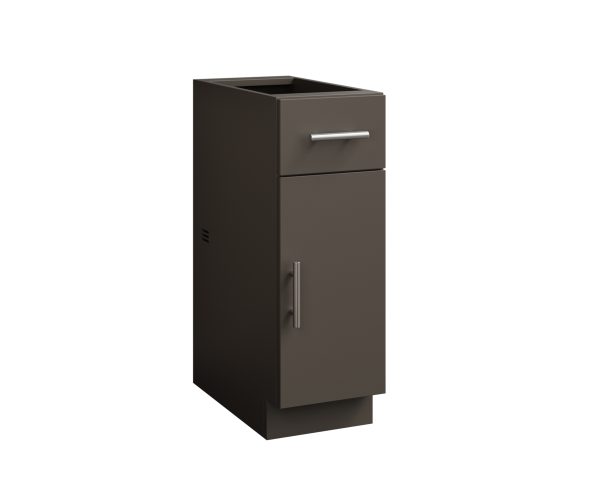 1 Drawer 1 Door Cabinet - 12"W