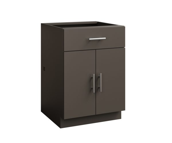1 Drawer 2 Door Cabinet - 24"W