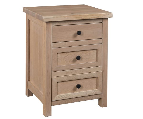 Chloe 3 Drawer Night Stand