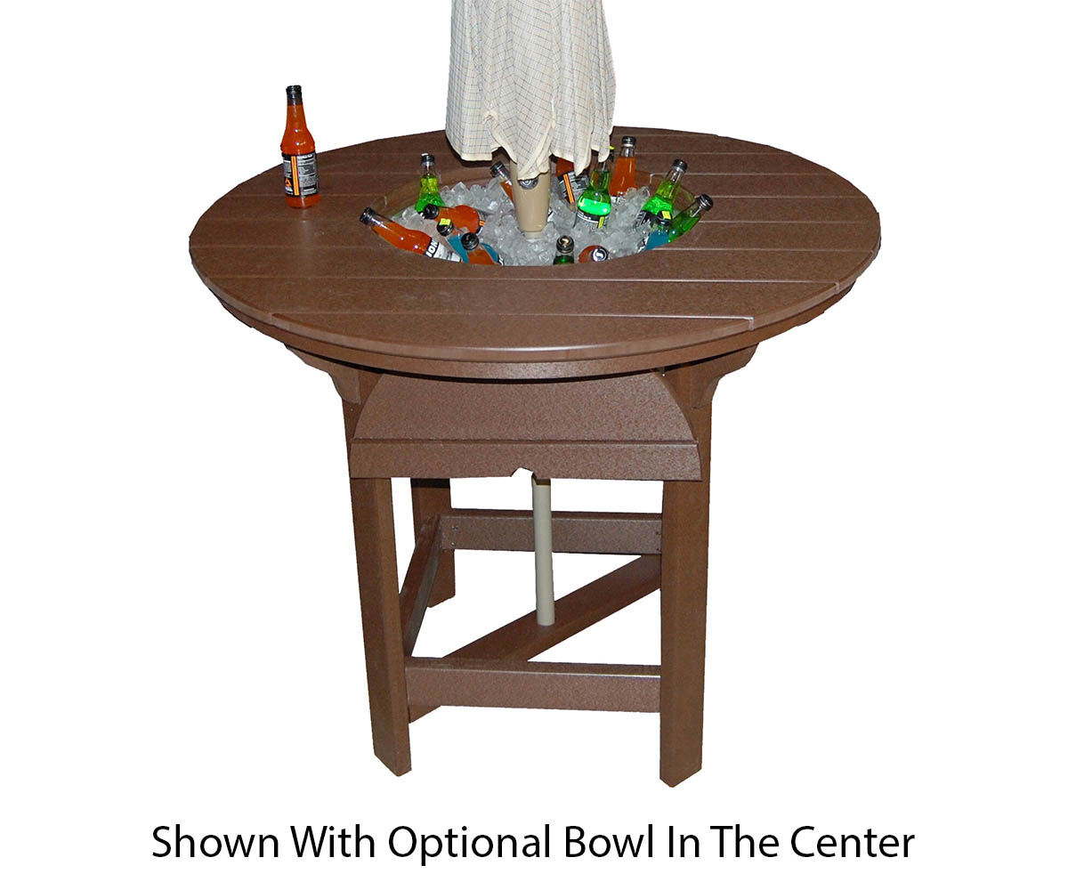 48" Round Bar Table - Bar Height - Image 2