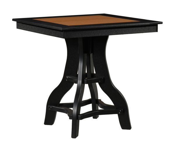 36" Square Patio Border Table - 36"H