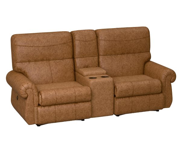 Princeton Reclining Loveseat With Console