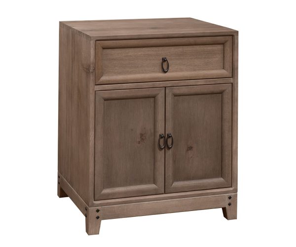 Glendale 1 Drawer 2 Door Nightstand