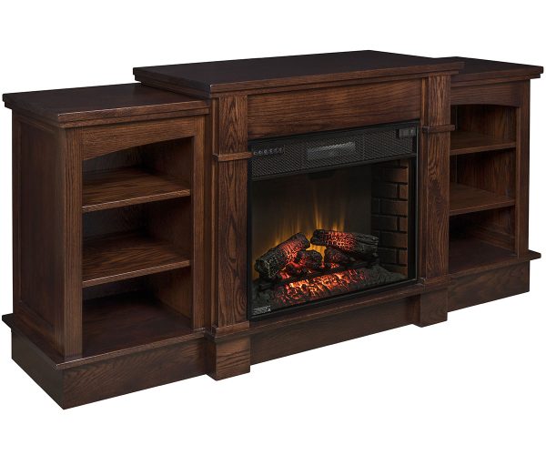 Preston Fireplace Entertainment Center - 78"W