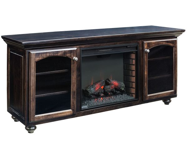 Wyndam Fireplace Entertainment Center - 77¼"W