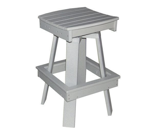 17" Swivel Saddle Bar Chair