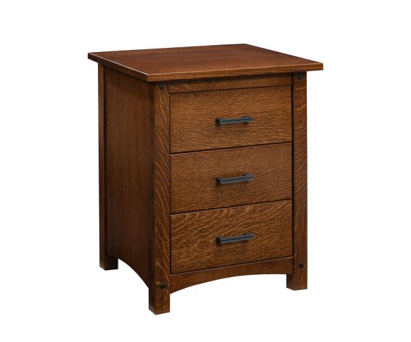 Emory Grand 3-Drawer Nightstand