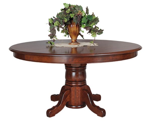 Traditional Single Pedestal Table