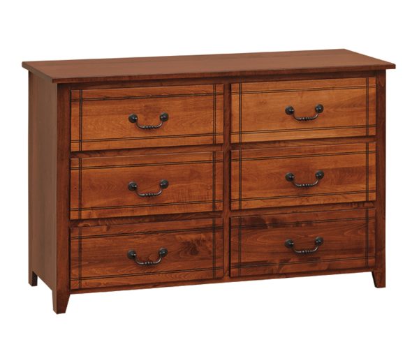 Madison 6 Drawer Changing Dresser