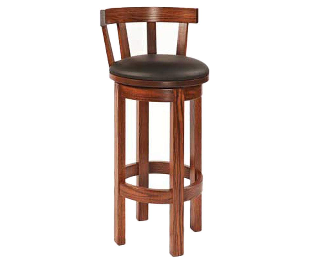 Barrel Bar Stool with Meribeth Top