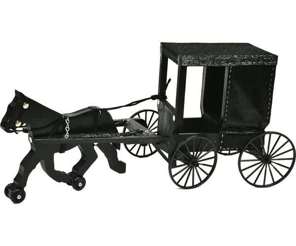 Top Buggy With Horse