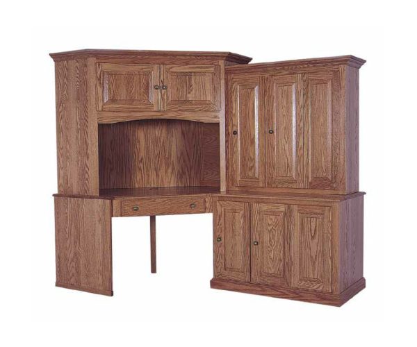 Heirwood 4 Piece Deluxe Corner Computer Center