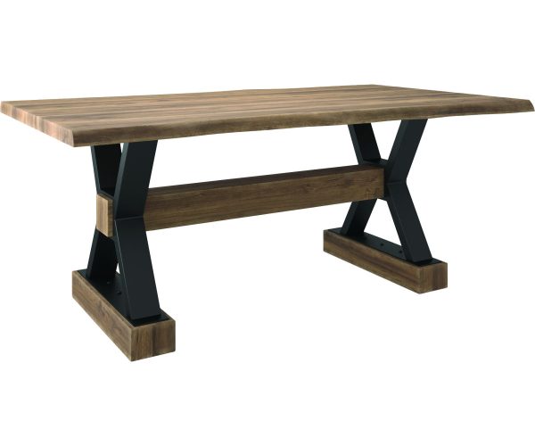 Live Edge #403 Steel X Base