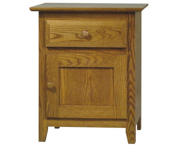 Shaker One Drawer One Door Nightstand