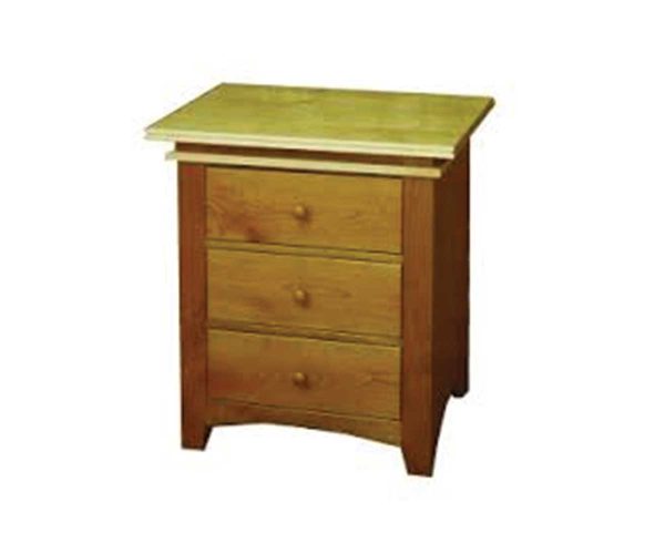 Maple Creek 3-Drawer Nightstand