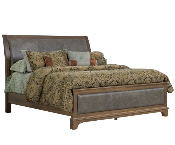 Camden Leather Upholstered Bed