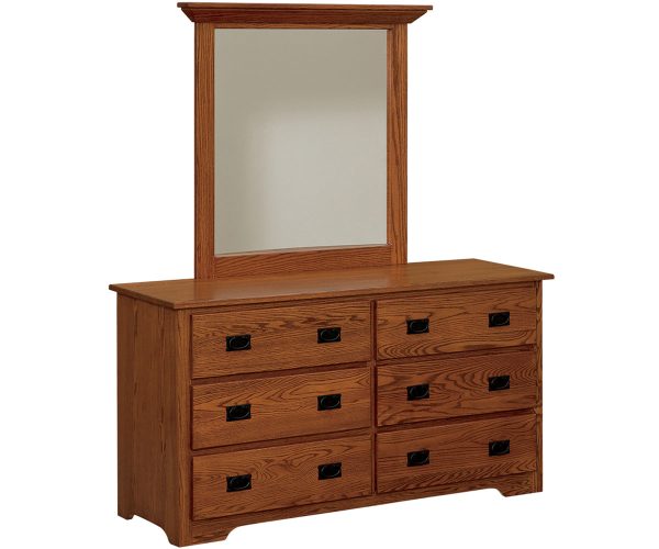 Mission 6 Drawer Dresser
