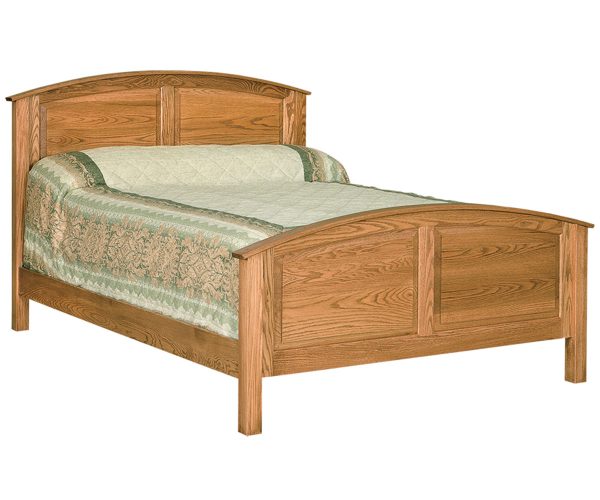 Curved Raised Panel Bed