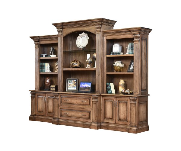 Montereau 131" Base & 3 Piece Hutch