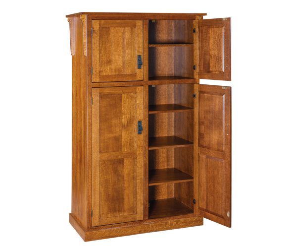 Mission Pantry With Shelves - 42"W