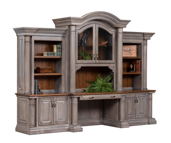 Paris 129" Base & Three Piece Hutch