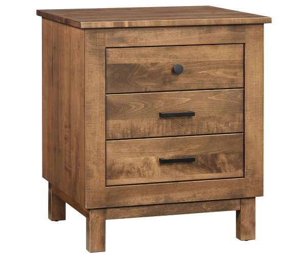 Silverton 3 Drawer Nightstand