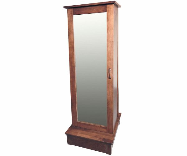 Mirror Deluxe Sliding Door with Hidden Compartments