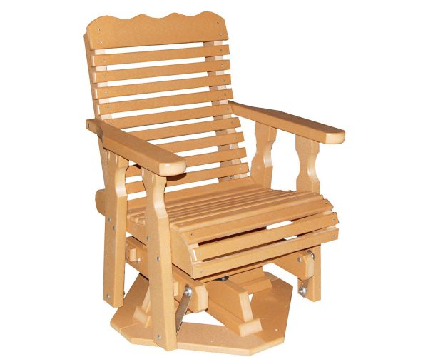 22" Plainback Swivel Glider