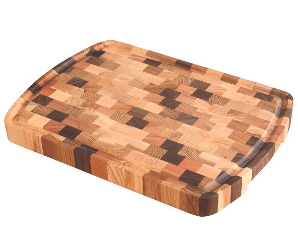 Cutting Board With Blood Groove - 14"W