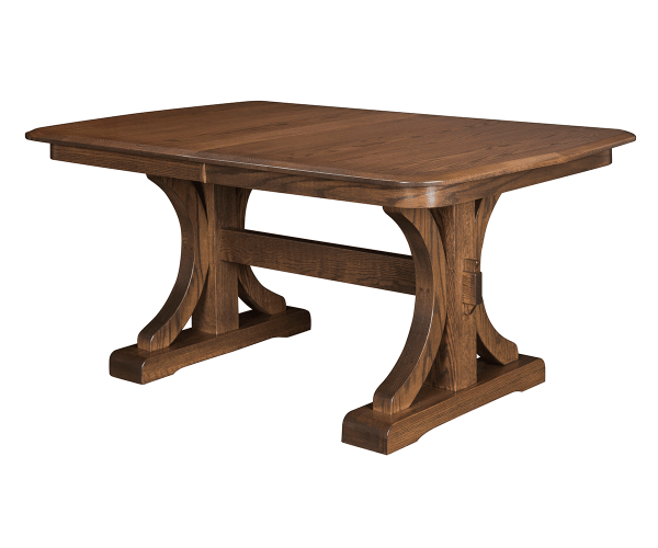 Venus Double Pedestal Table