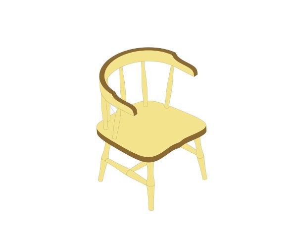 Wrap Around Child's Chair