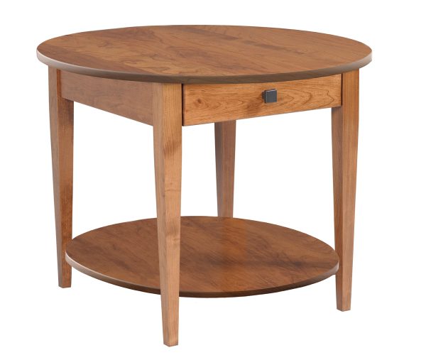 Woodland Shaker Round End Table