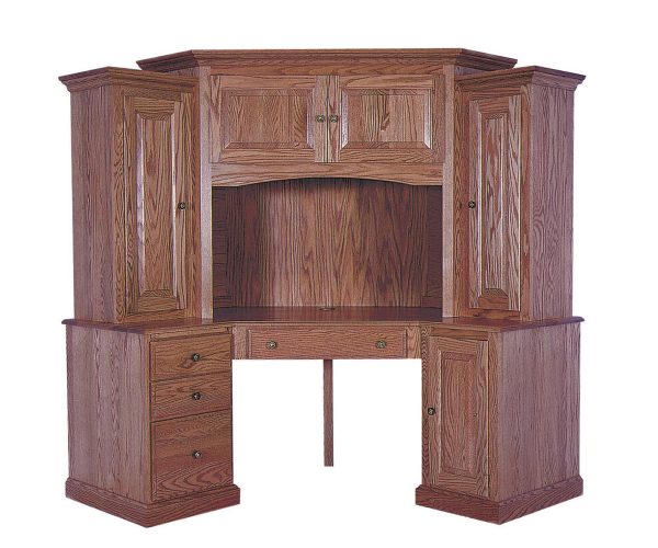 Heirwood 6 Piece Deluxe Corner Computer Center