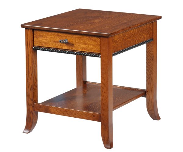 Cranberry End Table