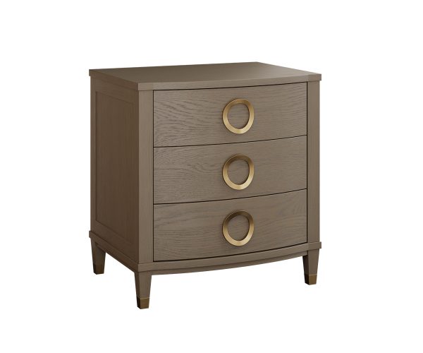 Claire 3 Drawer Nightstand - 28"W