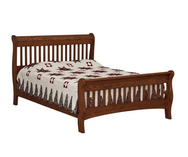 Picket Sleigh Bed